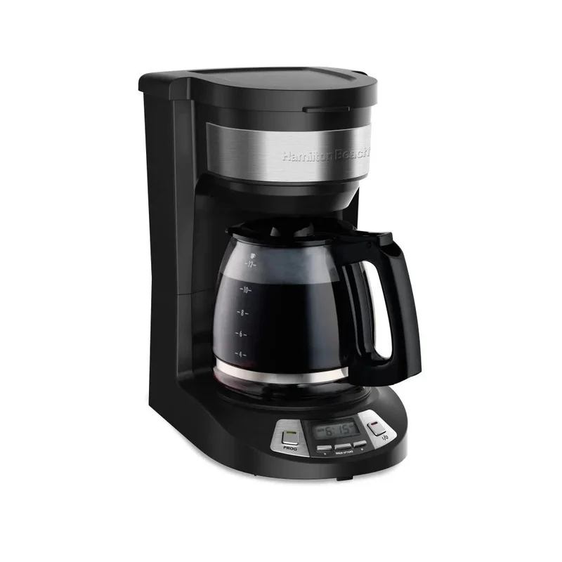 Beach 12 Cup Programmable Coffee Maker Black 46290