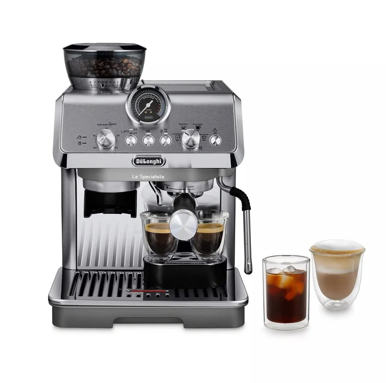 Espresso Machine with Cold Brew - Silver