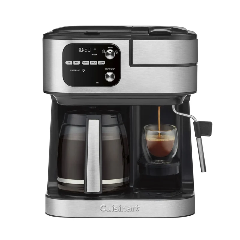12 Cup, 4-in-1 Combination Espresso and Coffeemaker