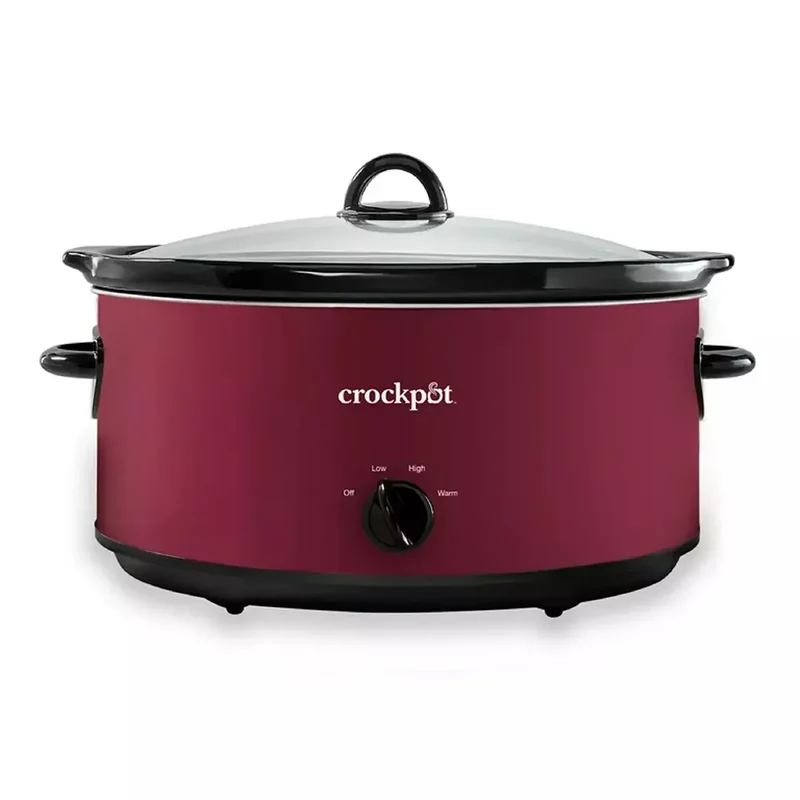 Manual 8-Quart Slow Cooker - Rhubarb