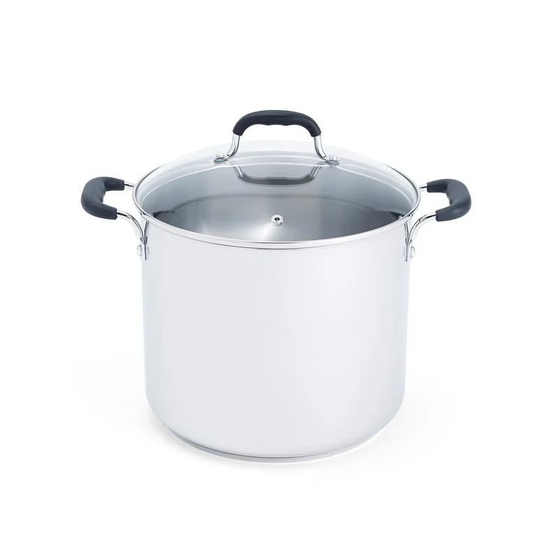 12qt Stock Pot with Lid
