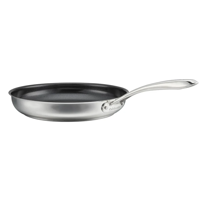 12" Classic Stainless Ceramic Nonstick Skillet