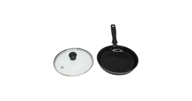 Ceramic Mini Egg Pan with Handle - Black