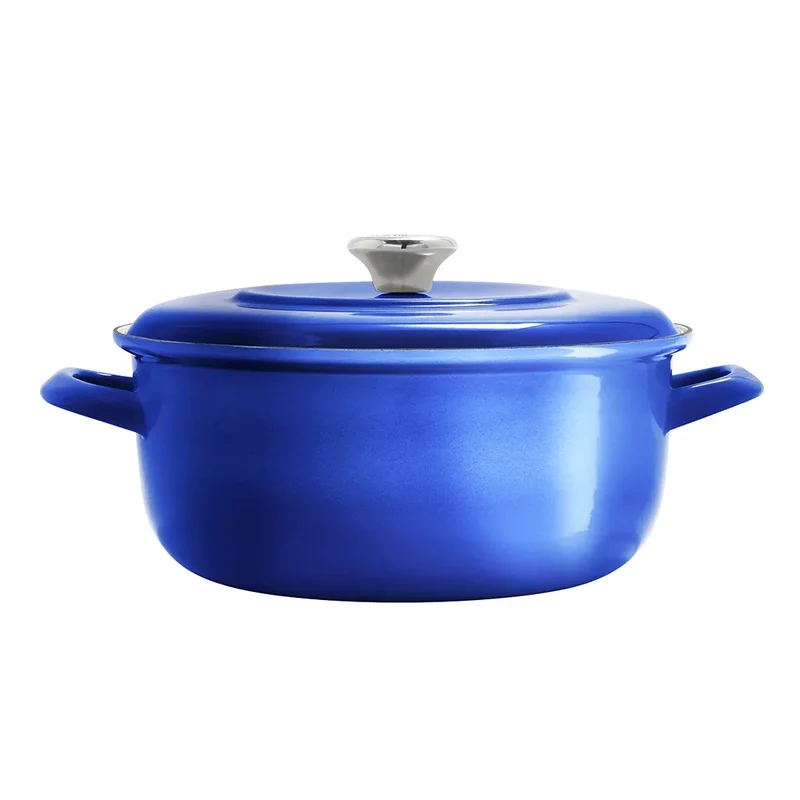 2-Pack Dutch Oven & Braiser Set - Blue