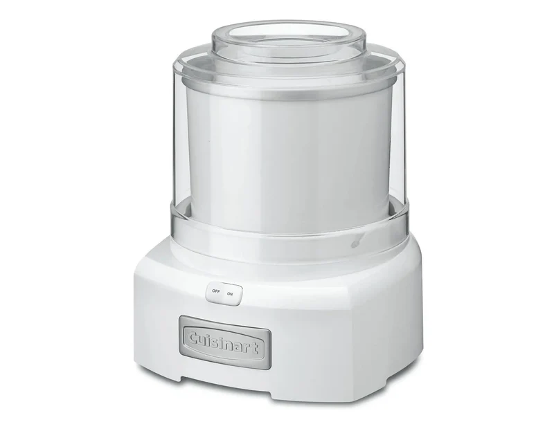 Automatic Frozen Yogurt and Ice Cream Maker - White