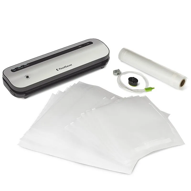 Space-Saving Vacuum Sealer with Bags, VS1230 - Silver