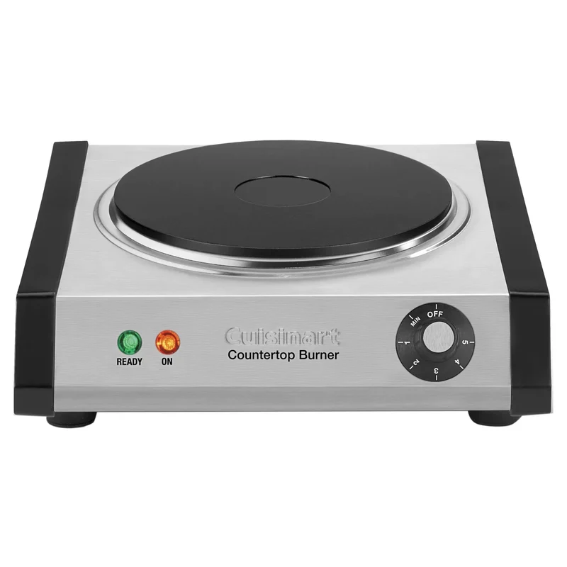 Cast-Iron Single Burner - Silver