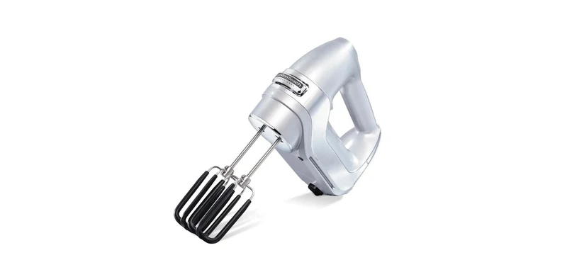 7-Speed Hand Mixer - Silver