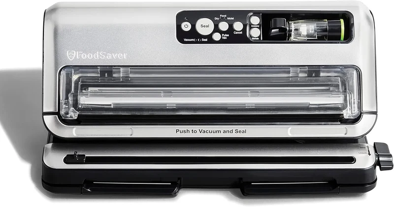 Automatic Vacuum Sealing System - Silver/Black