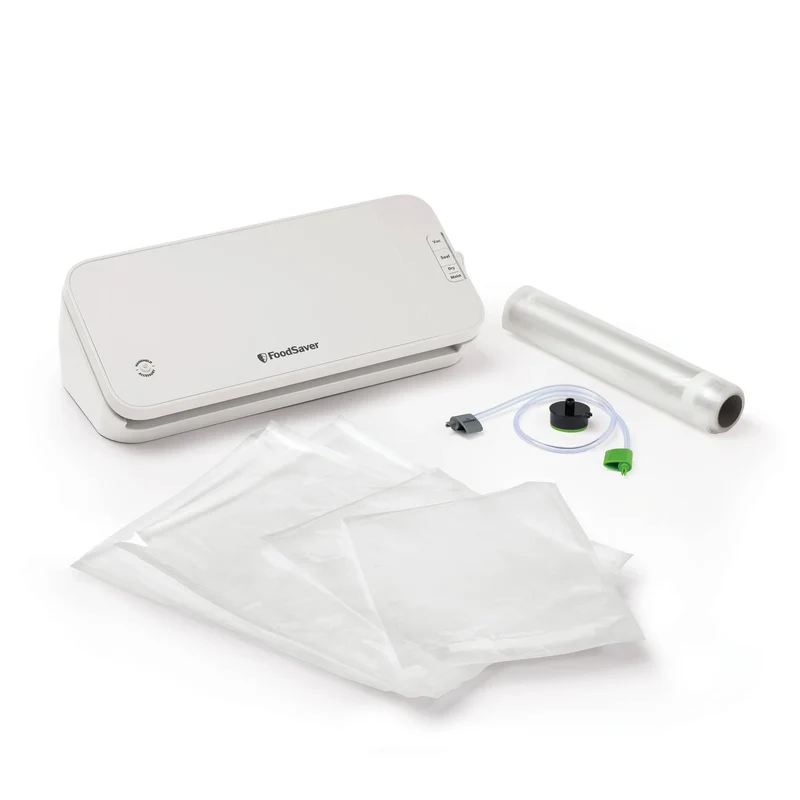 Select Vacuum Sealer with Bags and Roll - Oatmilk