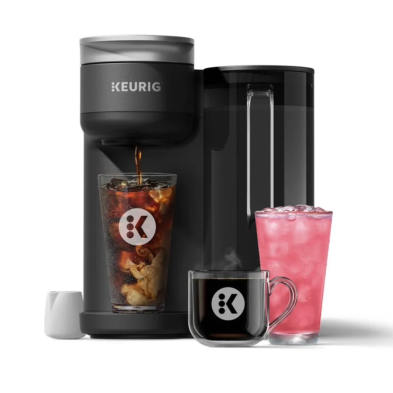 Single-Serve Iced or Hot Coffee Maker - Black
