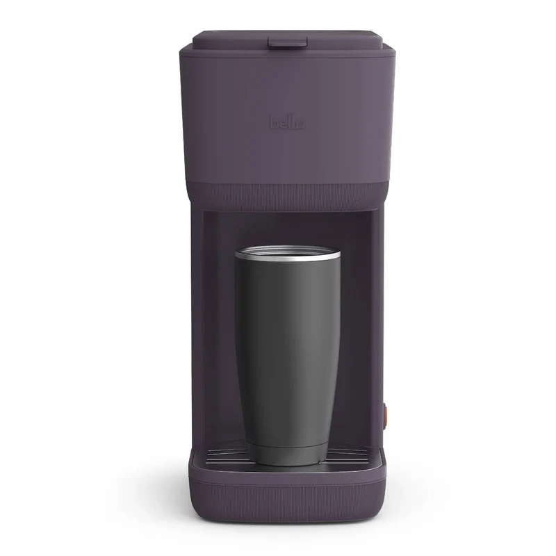 Bella Single-Serve Coffee Maker - Plum Color