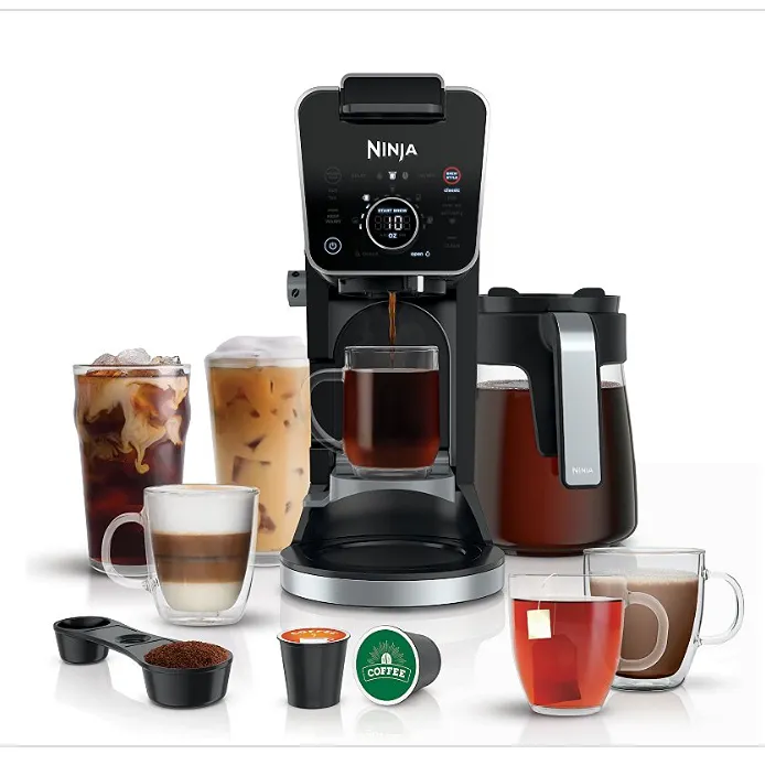 12-Cup Drip Coffee Maker with Glass Carafe