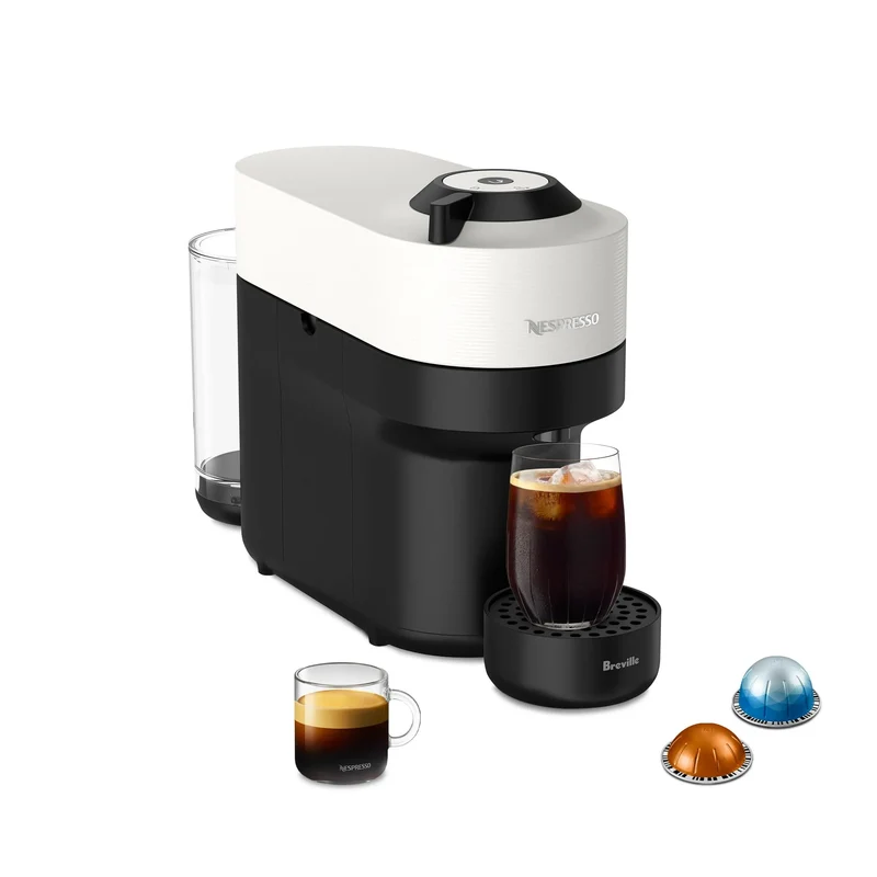 Vertuo Pop Coffee and Espresso Maker by Breville - Coconut White