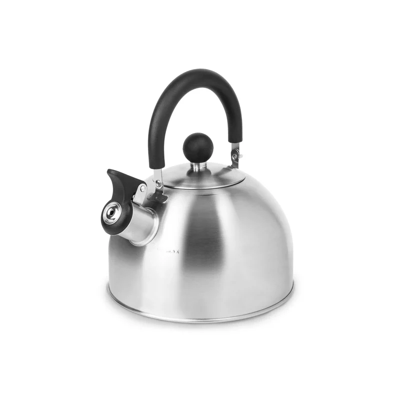 1.5qt Stainless Steel Stovetop Kettle- Silver