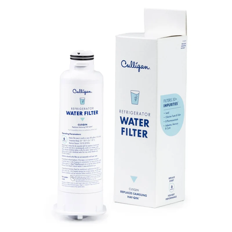 Replacement Refrigerator Water Filter - White