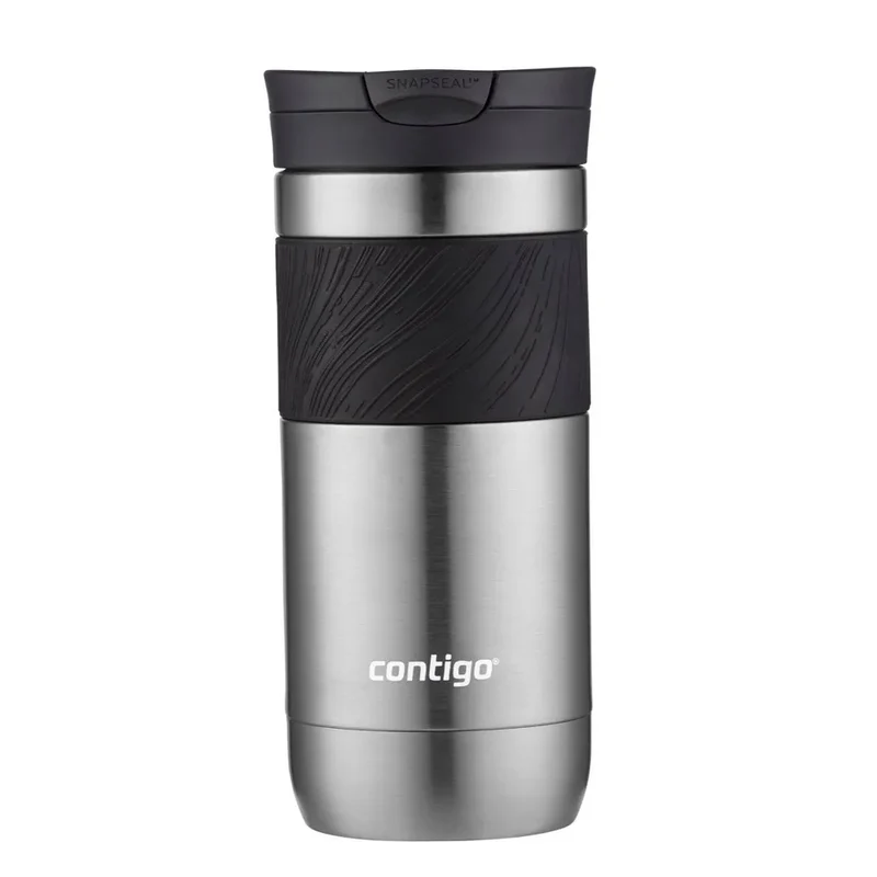 Stainless Steel Travel Mug with SNAPSEAL Lid - Gunmetal
