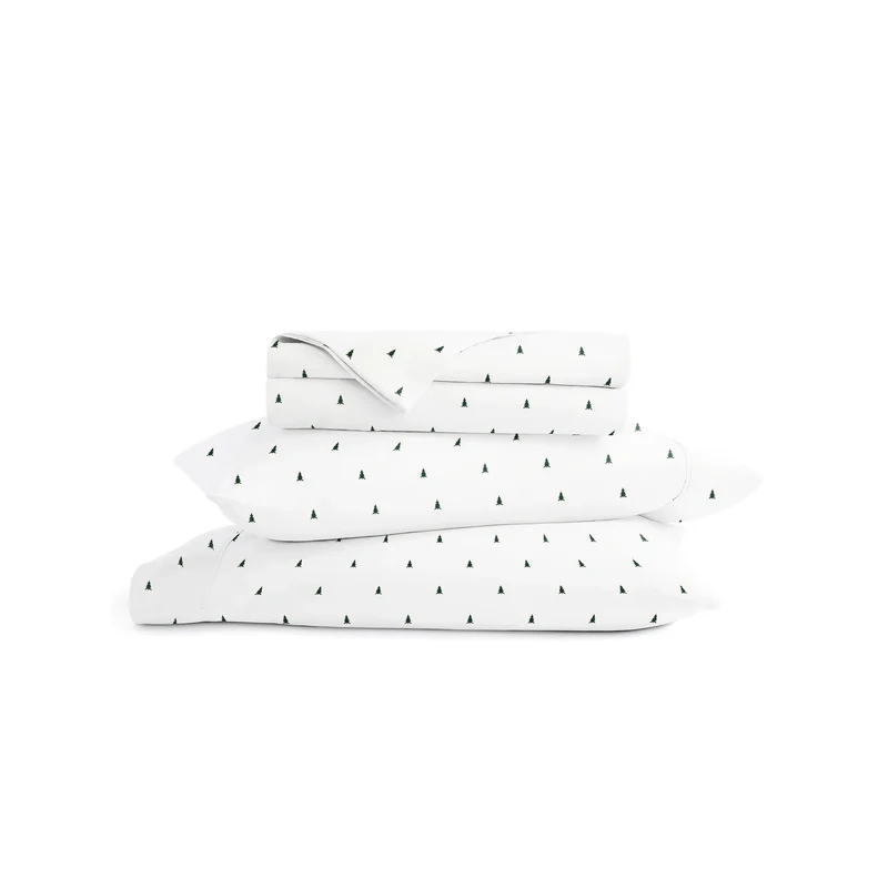 Ultra Soft Christmas Sheet Set - Pine Tree