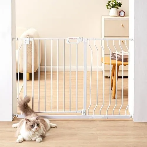 Extra Wide Baby Gate - White