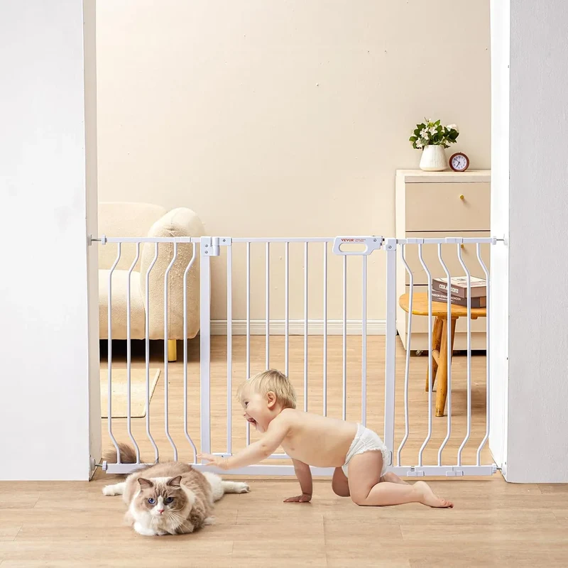 Extra Wide Safety Gate - White