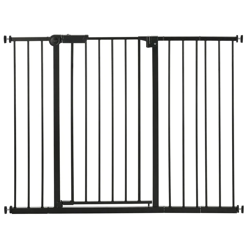 Baby Gate 26-48 Inches - Black