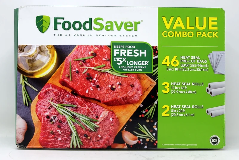FoodSaver Value Combo Pack Heat Seal Bags and Rolls