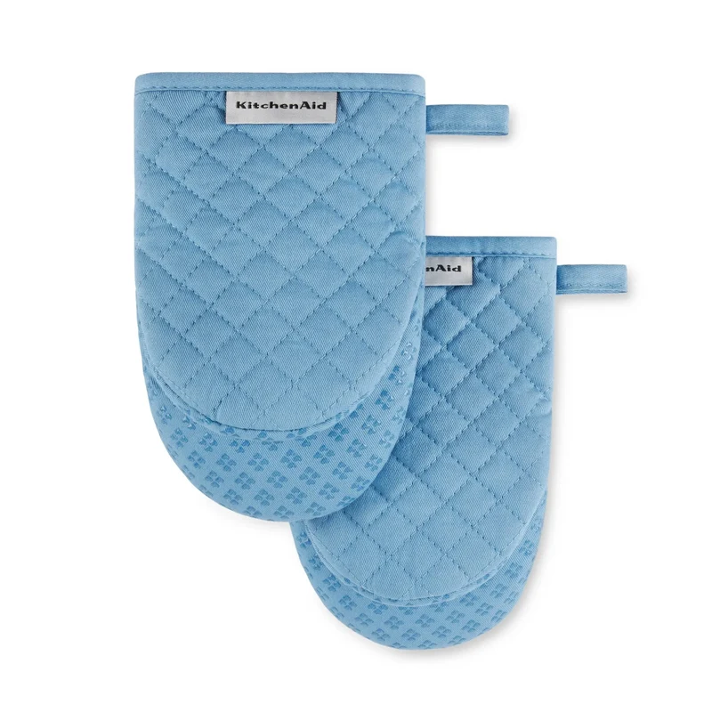 Mini Oven Mitt Set - Blue