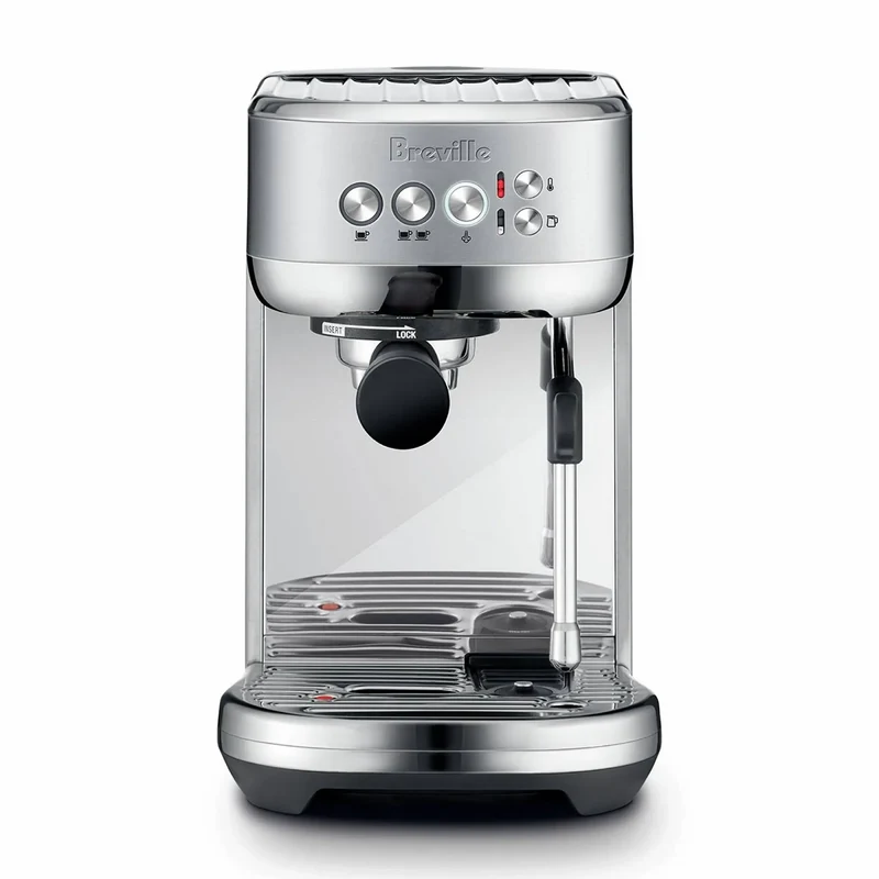 Bambino Plus Stainless Steel Espresso Maker- Silver