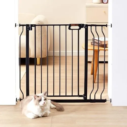 Adjustable Baby Gate - Black