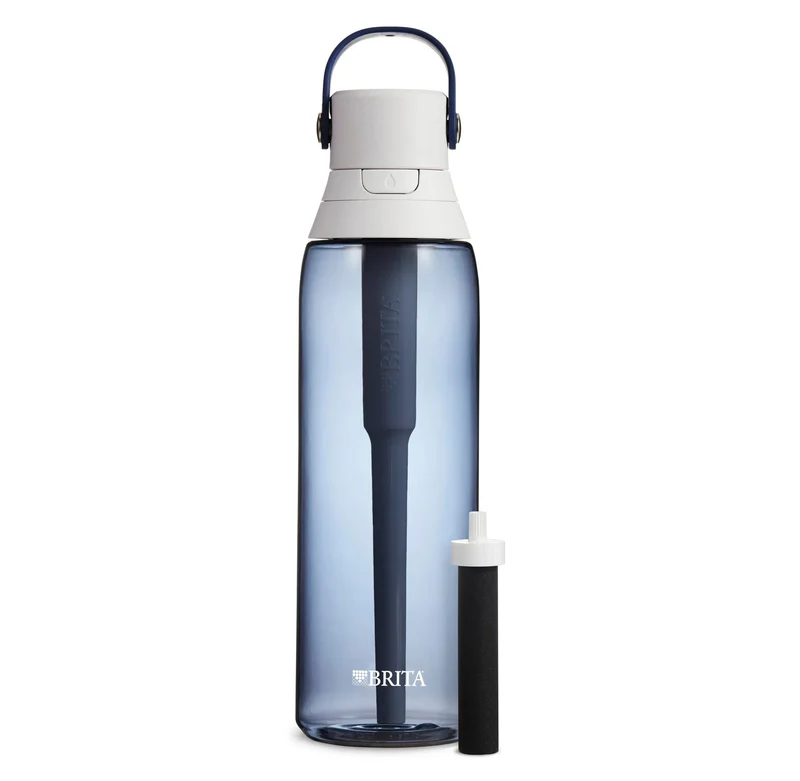 Insulated Filtered Water Bottle with Straw