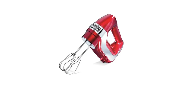 5-Speed Hand Mixer - Red