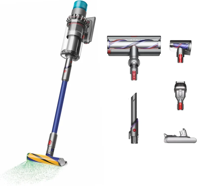 Cordless Vacuum Cleaner - Nickel/Blue