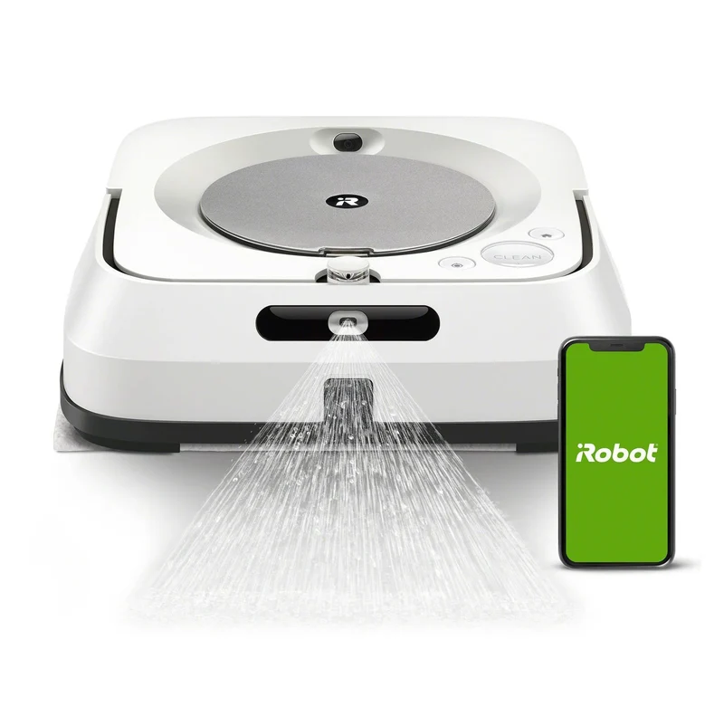 Wi-Fi Connected Robot Mop