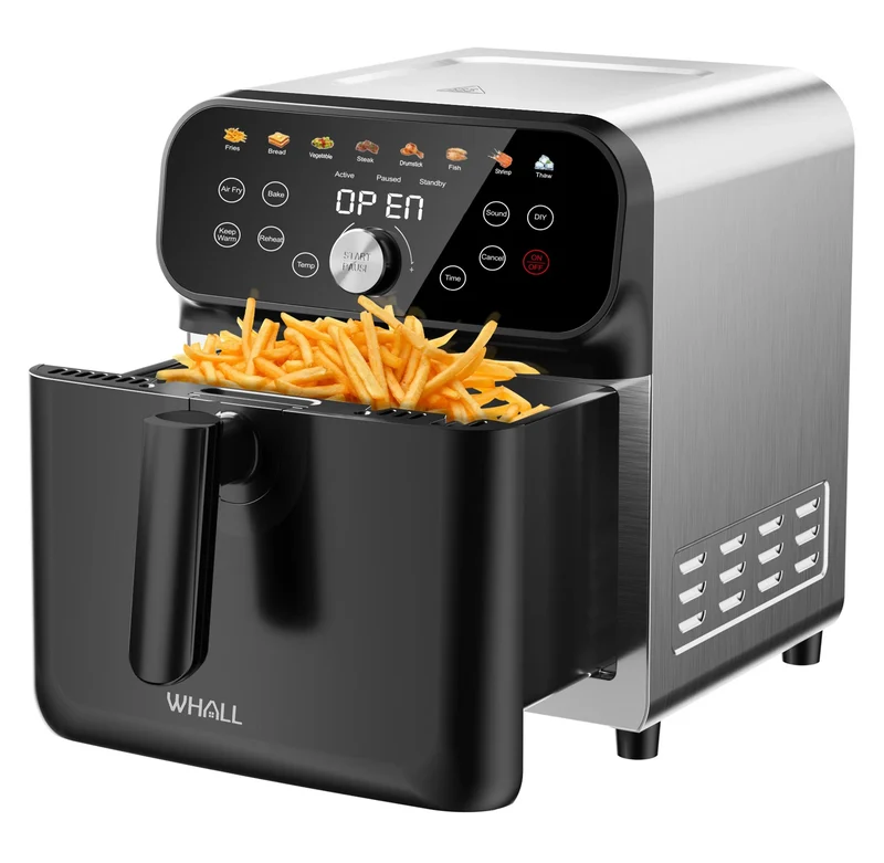 6.2QT Air Fryer Oven - Stainless Steel