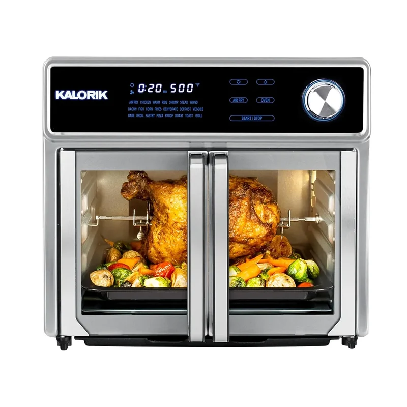 Air Fryer Oven Grill MAXX Series 26-Quart with Smokeless Sear Technology - Stainless Steel