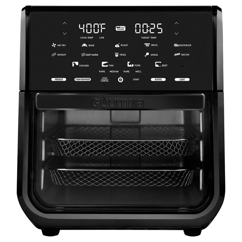 14-Quart Air Fryer, Oven, Rotisserie & Dehydrator - Black
