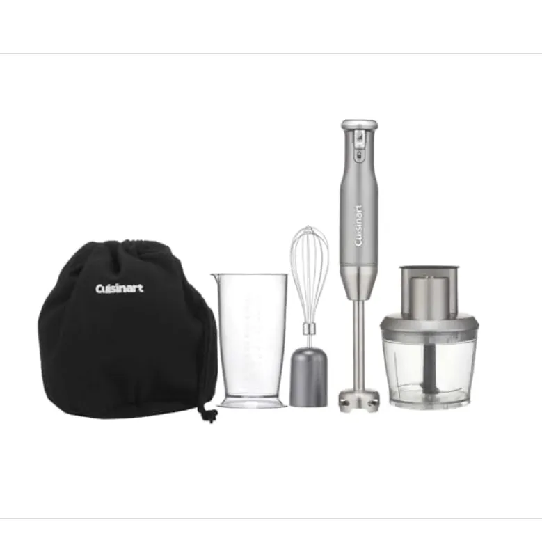 Variable Speed Immersion Blender with Food Processor