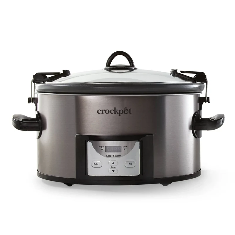 7qt Cook & Carry Programmable Easy-Clean Slow Cooker