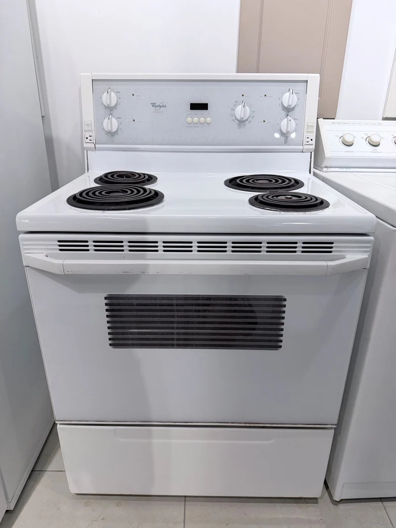 Cuisinière 30po Blanche | WDE34411 - Whirlpool *** USAGÉ ***