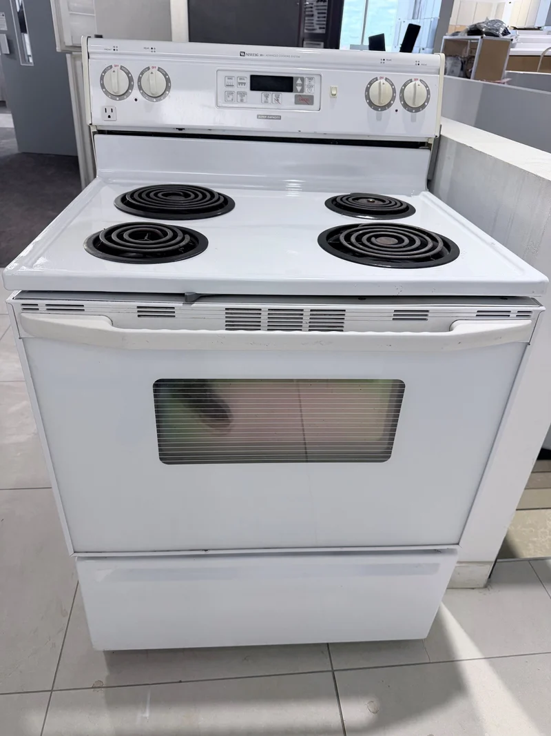 Cuisinière 30po Blanche | MER5530ACW - Maytag *** USAGÉ ***