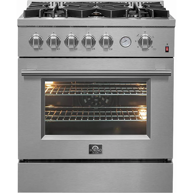 Forno Cuisinière amovible à gaz de 30 pouces avec technologie convection FFSGS6274-30