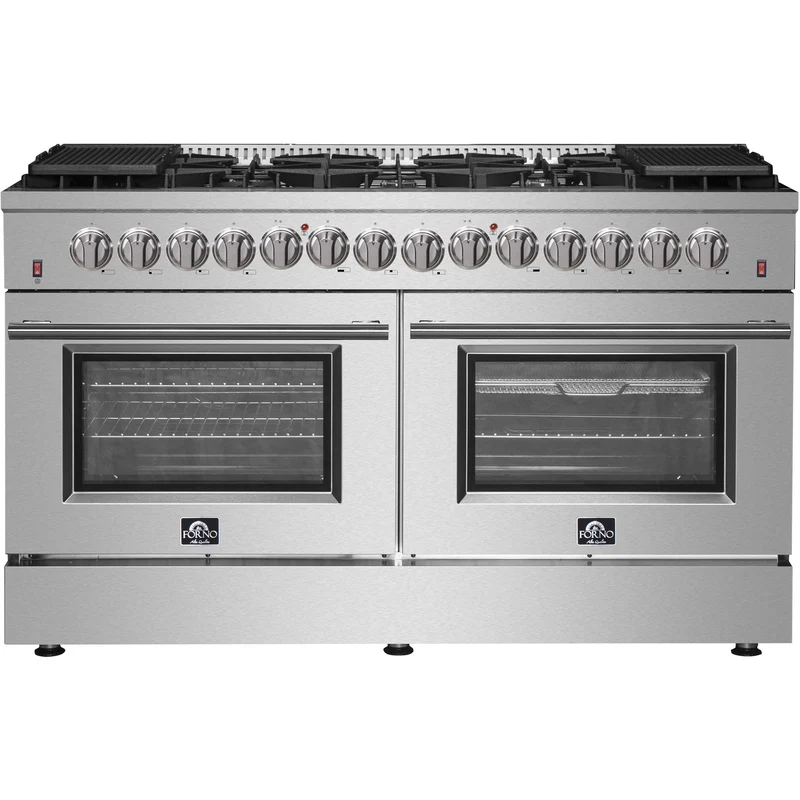 Forno Galiano Cuisinière autoportante bi-énergie de 60 po FFSGS6156-60
