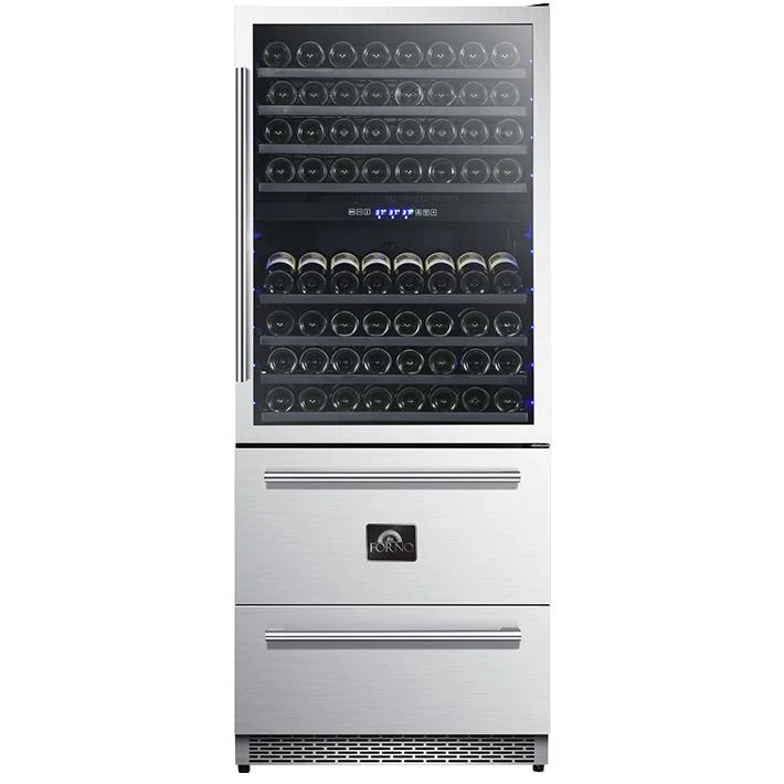 Forno Refroidisseur à vin de 300 bouteilles amovible FWCDR6661-30S