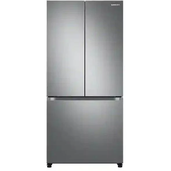 Samsung Réfrigérateur trois portes avec porte à deux battants à profondeur de comptoir de 18 pi cu RF18A5101S9/AA