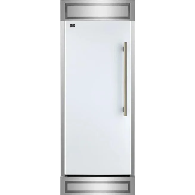 Forno Réfrigérateur/congélateur convertible de 30 po, 13.6 pi. cu. avec grille décorative FFFFD1722-32LMG-WHT