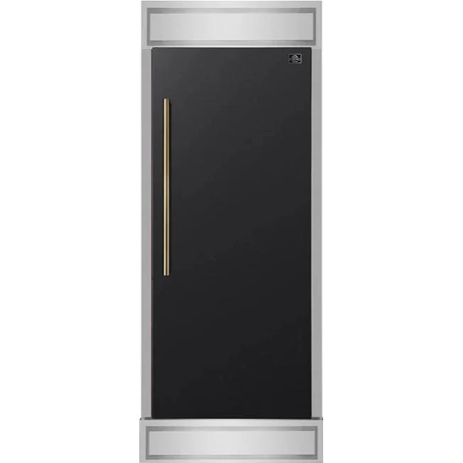 Forno Réfrigérateur/congélateur convertible de 30 po, 13.6 pi. cu. avec grille décorative FFFFD1722-32RMG-BLK