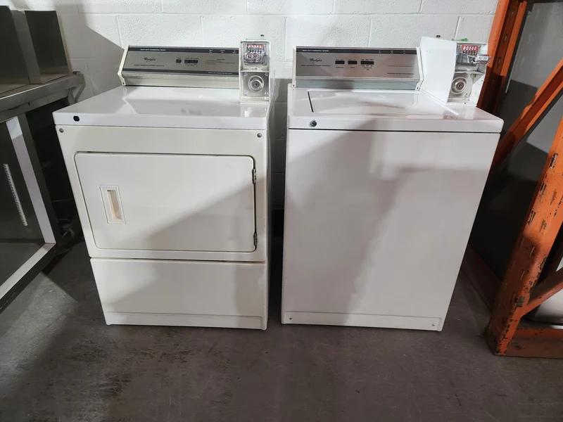 Ensemble pour Lessive commerciale payante | CAM2762TQ2 / YCEM2760KQ3 - Whirlpool *** USAGÉ ***