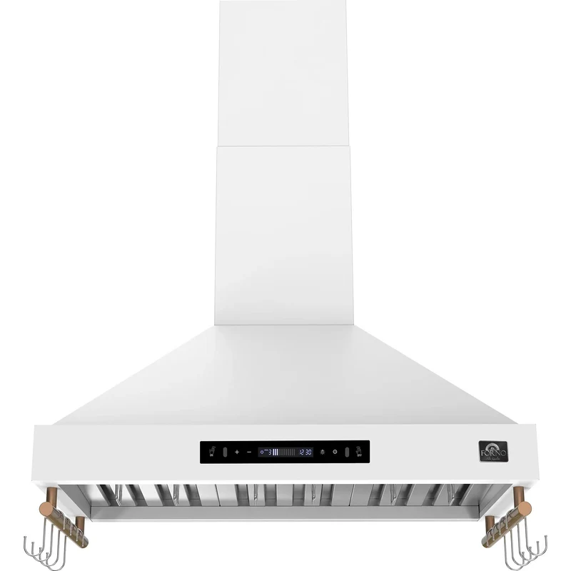 Forno Hotte murale Venezia de 36 po avec commandes tactiles et filtres à chicanes FRHWM5503-36WHT