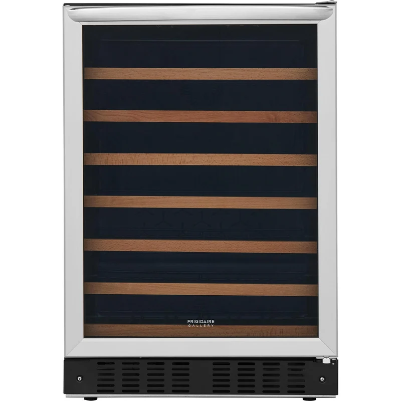 Frigidaire Gallery Refroidisseur à vin 5.3 pi cu, de 52 bouteilles amovible FGWC5233TS