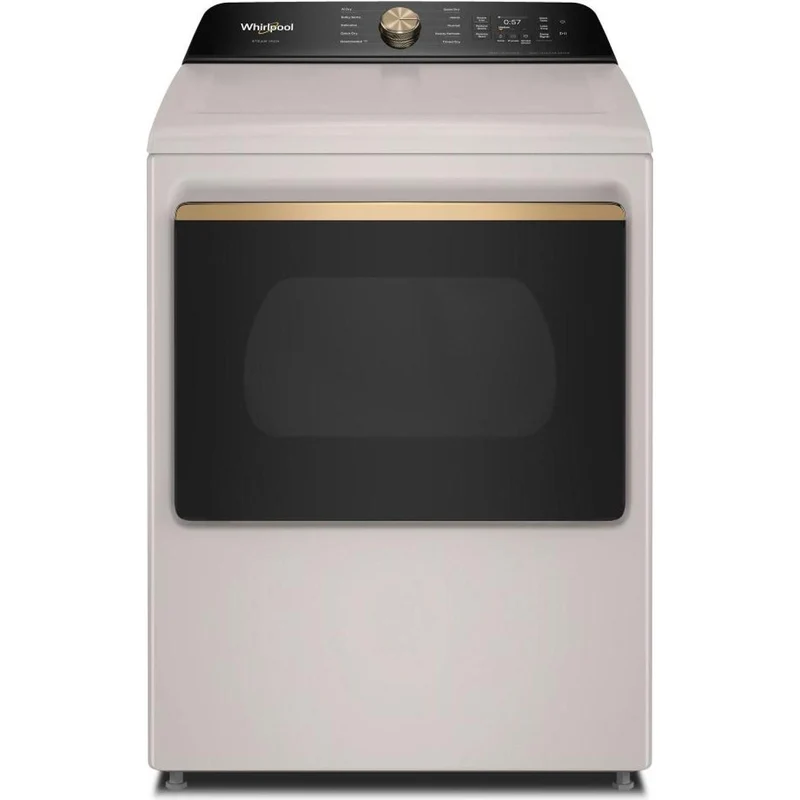 Whirlpool Sécheuse électrique intelligente à chargement vertical de 7.5 pi. cu. avec Steam Iron et AI Dry YWED8509TL